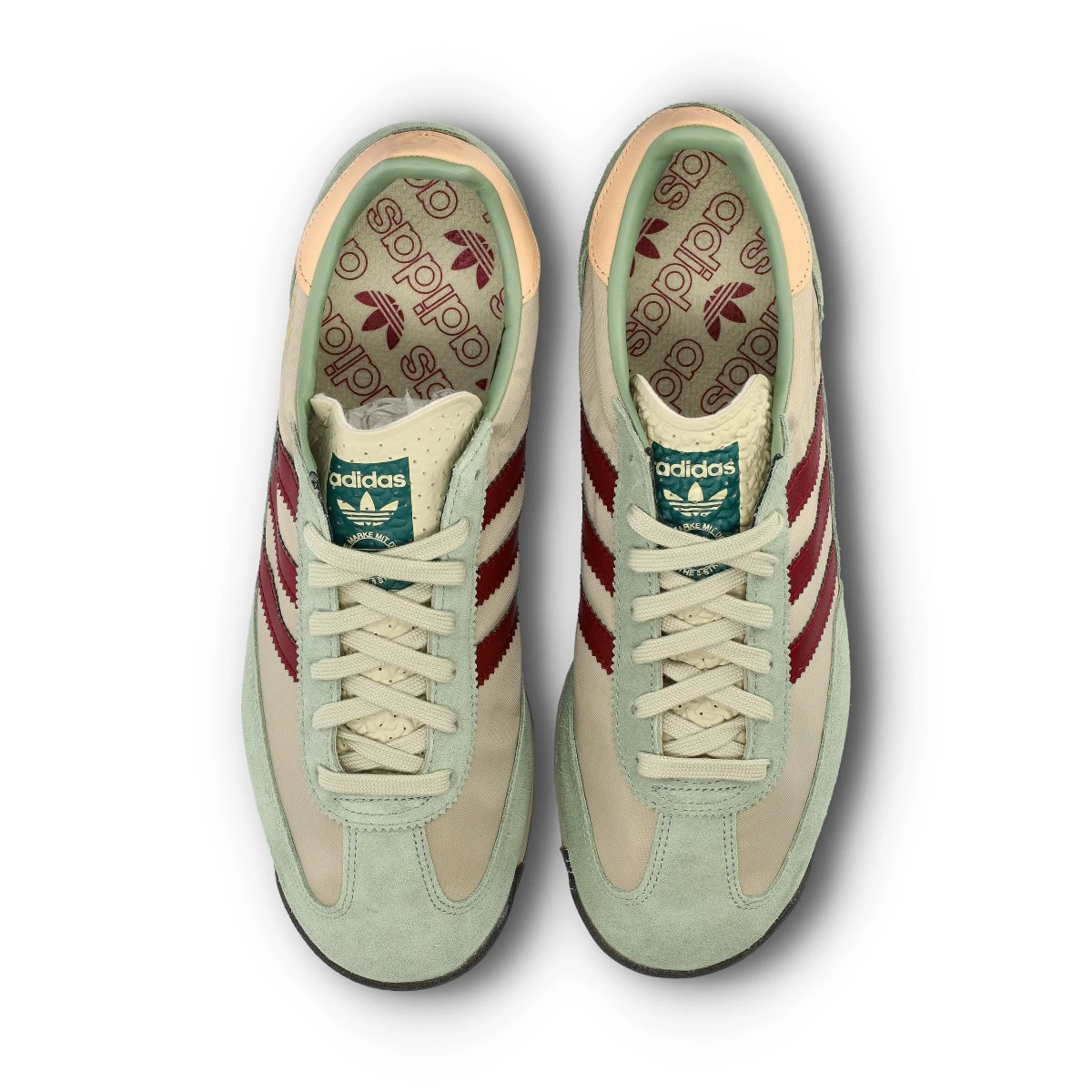 Trainers adidas SL 72 RS putty grey shadow red legacy teal Futbol Emotion