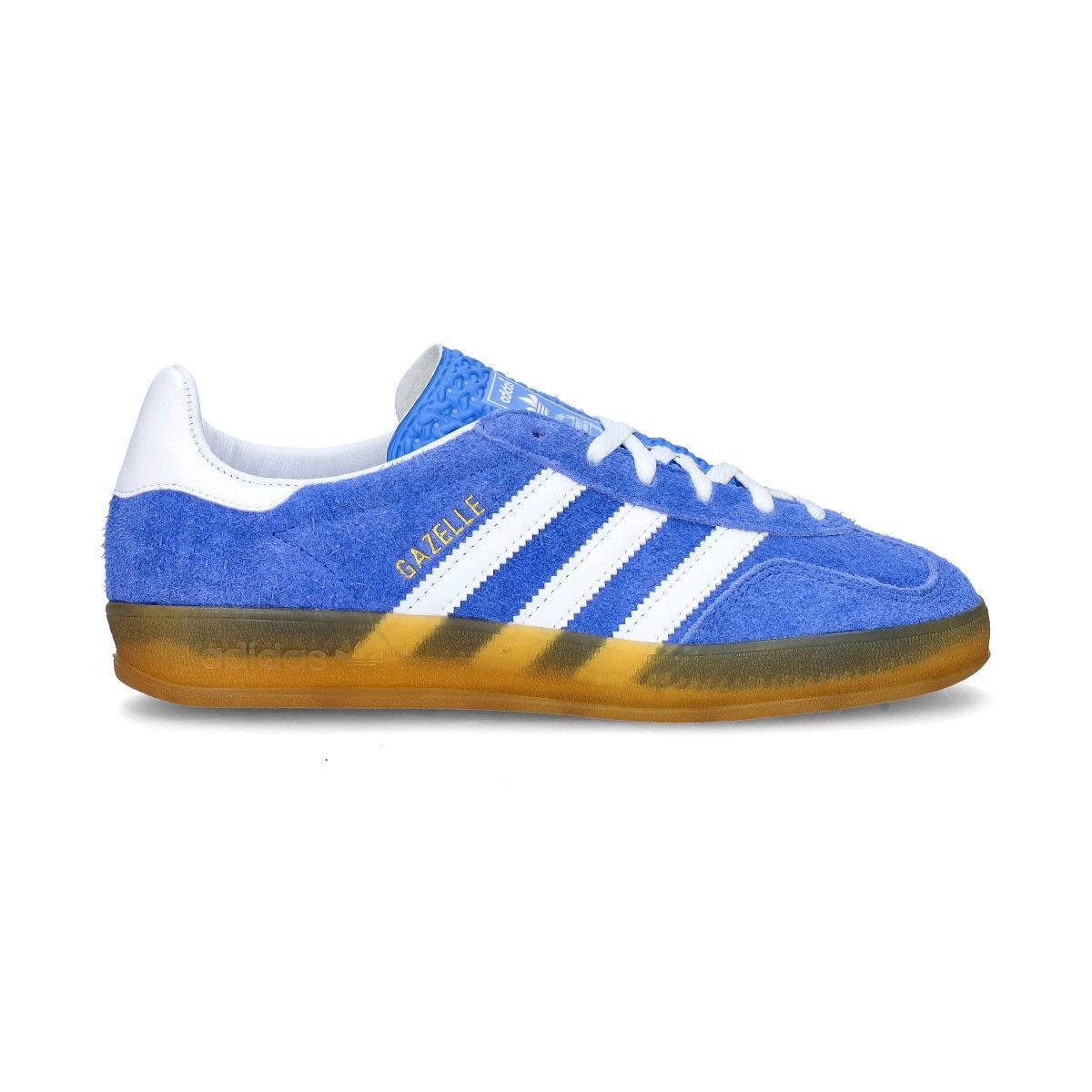 Trainers adidas Women Gazelle Indoor Blue Fusion Ftwr White Gold Met Futbol Emotion
