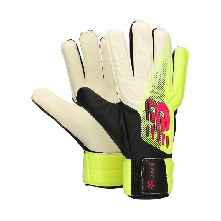 Gloves New Balance Kids Nforca Replica White Hi lite Futbol Emotion