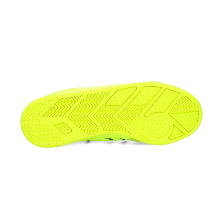 Indoor boots New Balance Kids Audazo Command In V6 White Solar Blue Solar Pink Futbol Emotion