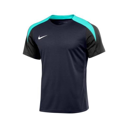 【Y9242】NIKE サッカートレーニングシャツ　サイズM ブラック Jersey Nike Strike 24 m/c Obsidian-Hyper Turq-Obsidian - Fútbol
