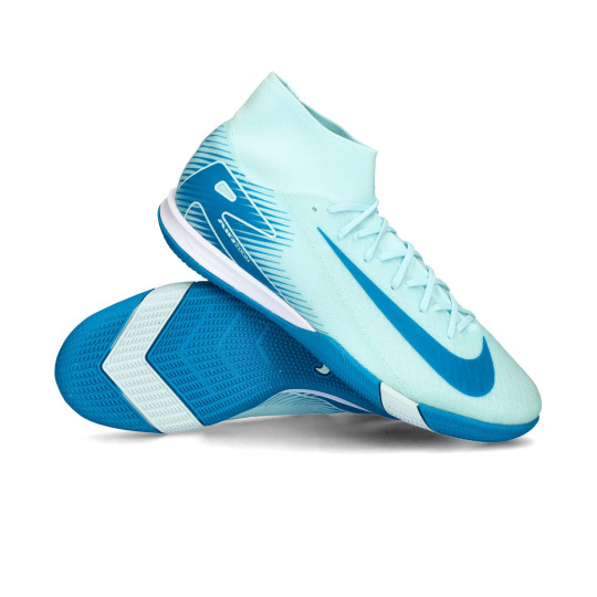 Indoor boots Nike Mercurial Air Zoom Superfly 10 Academy IC Glacier Blue Blue Orbit Futbol Emotion