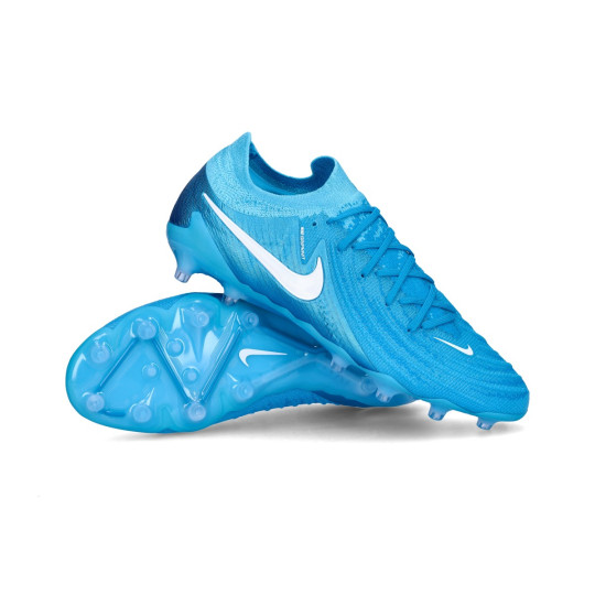 Football Boots Nike Phantom GX II Elite AG-Pro Blue Fury-White