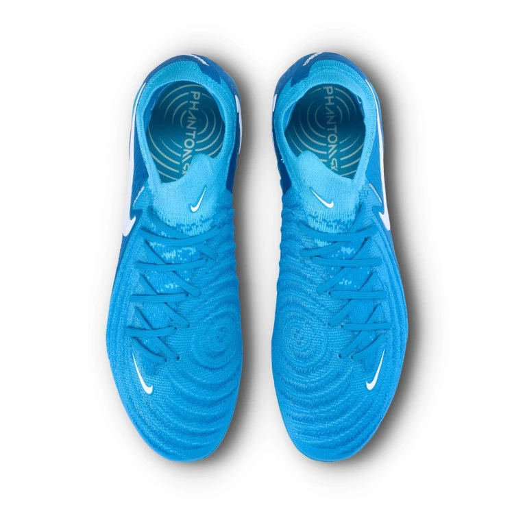 Football Boots Nike Phantom GX II Elite AG Pro Blue Fury White Futbol Emotion