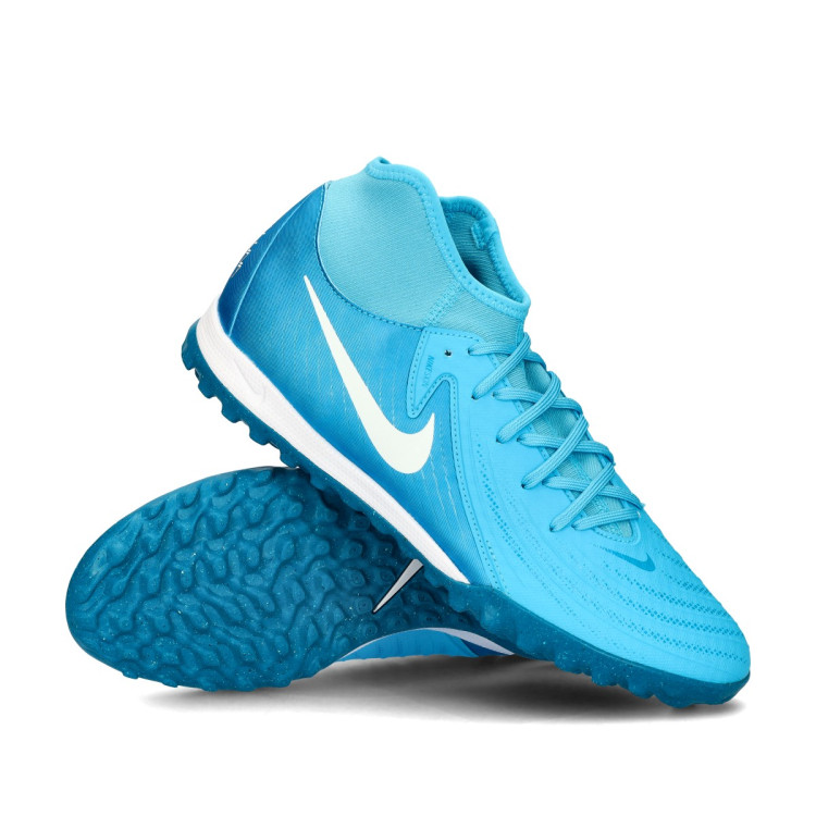 Football Boots Nike Phantom Luna II Academy Turf Blue Fury-White