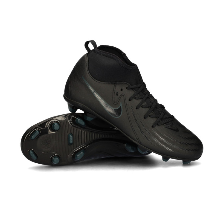 Taco de fútbol Nike Phantom Luna II Club FG/MG Black-Black-Deep