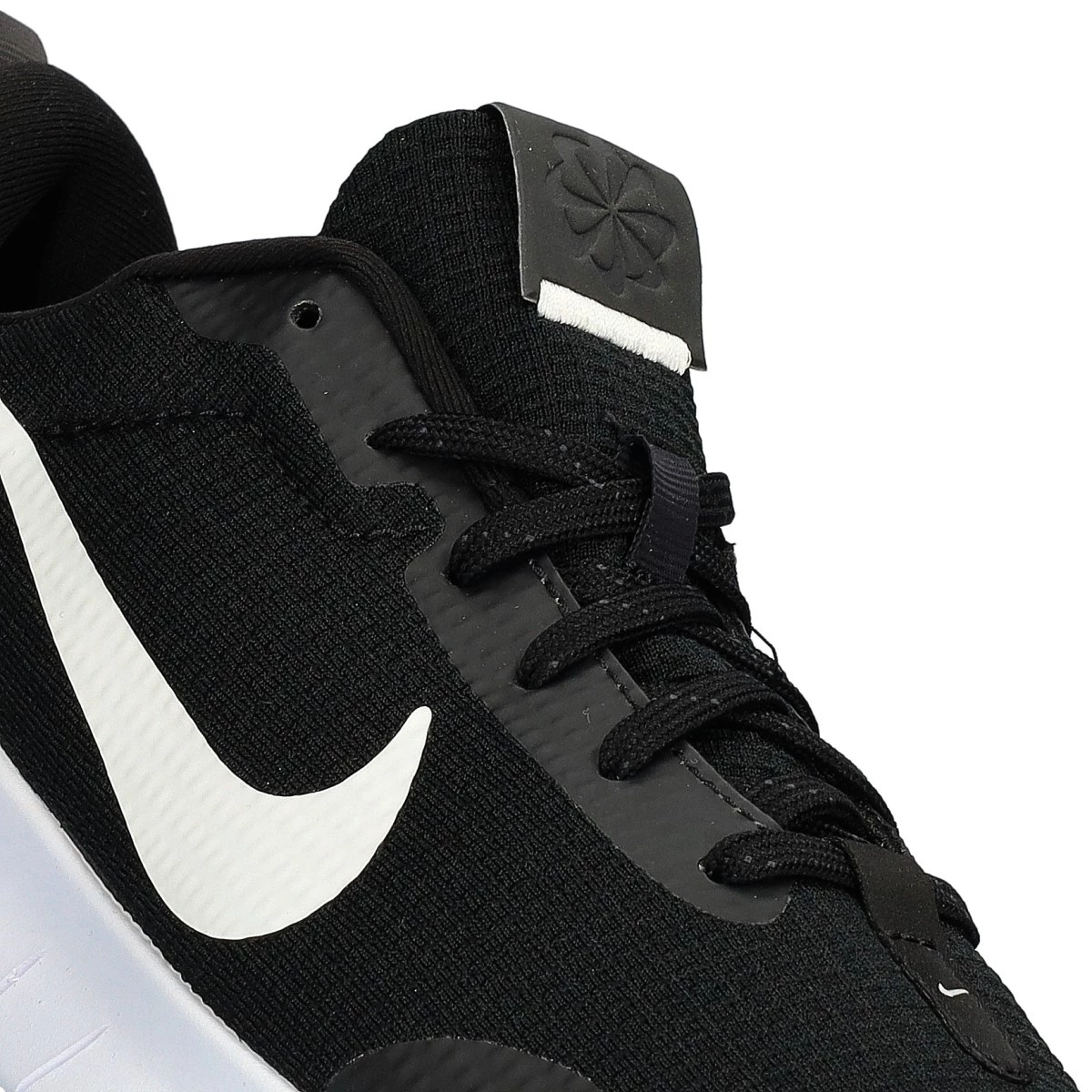 Running shoes Nike Flex Experience Run 12 Black White Dk Smoke Grey Futbol Emotion