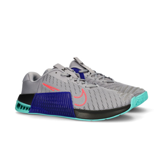 Training Shoes Nike Metcon 9 Cement Grey Hot Punch Black Concord Green Fro Futbol Emotion