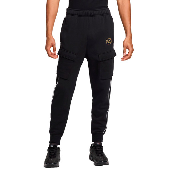 black and gold nike pants