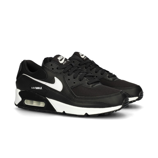 Sneaker Nike Air Max 90 fur Frauen Schwarz WeiB Schwarz Futbol Emotion