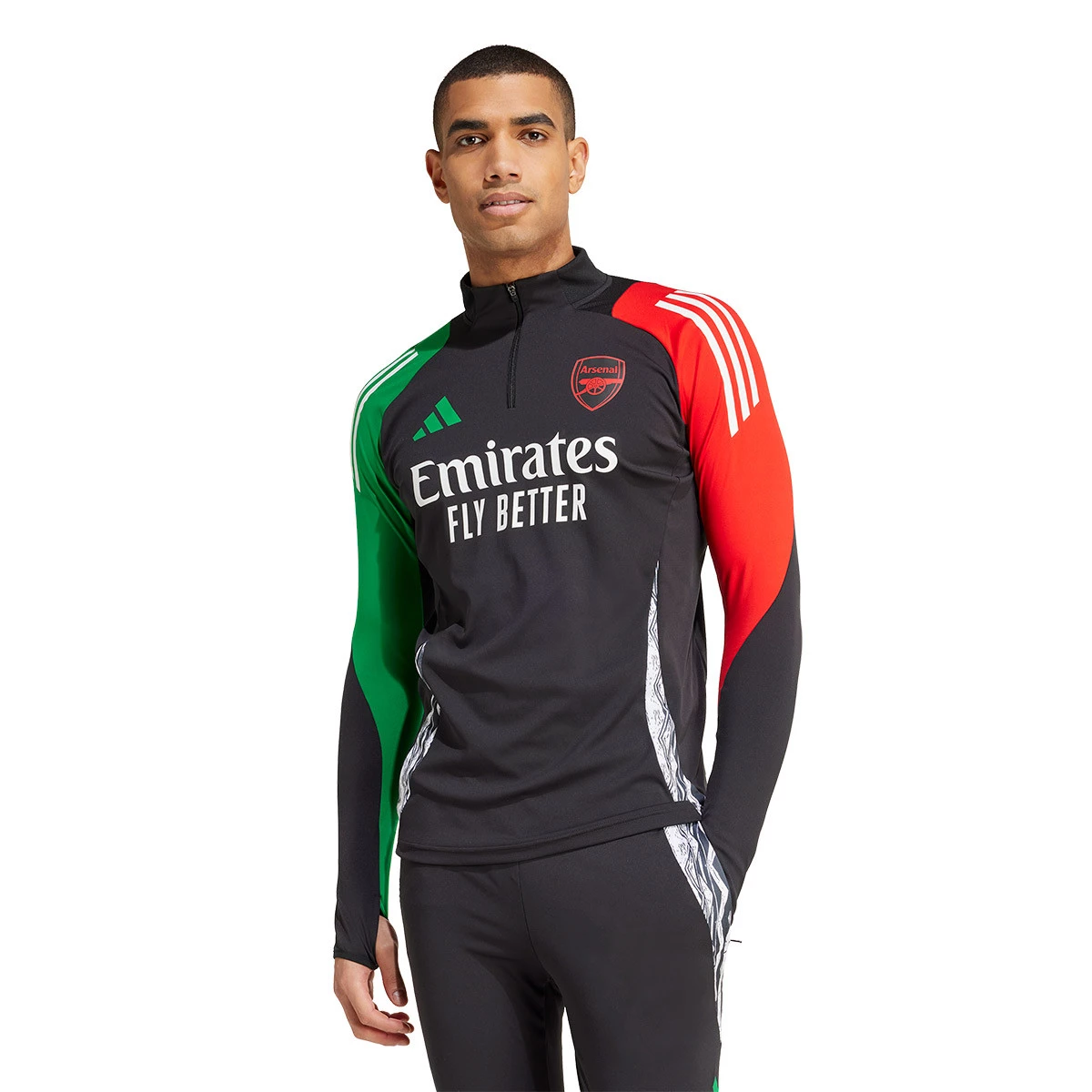 Sweatshirt adidas FC Arsenal 2024 2025 Training Schwarz Futbol Emotion