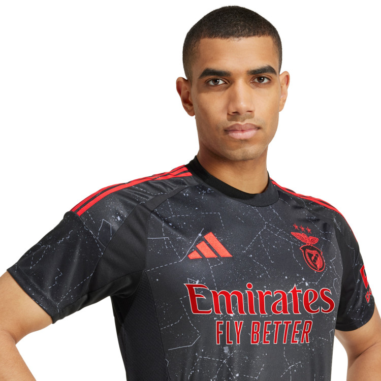 Camiseta adidas SLB Benfica Segunda Equipación 2024-2025 Black - Fútbol ...