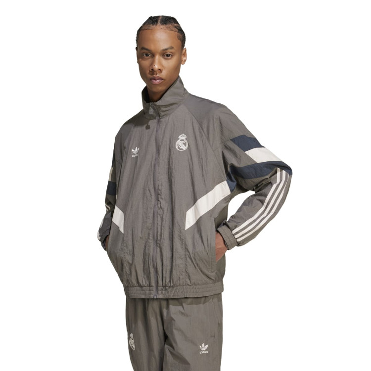 gray adidas jacket