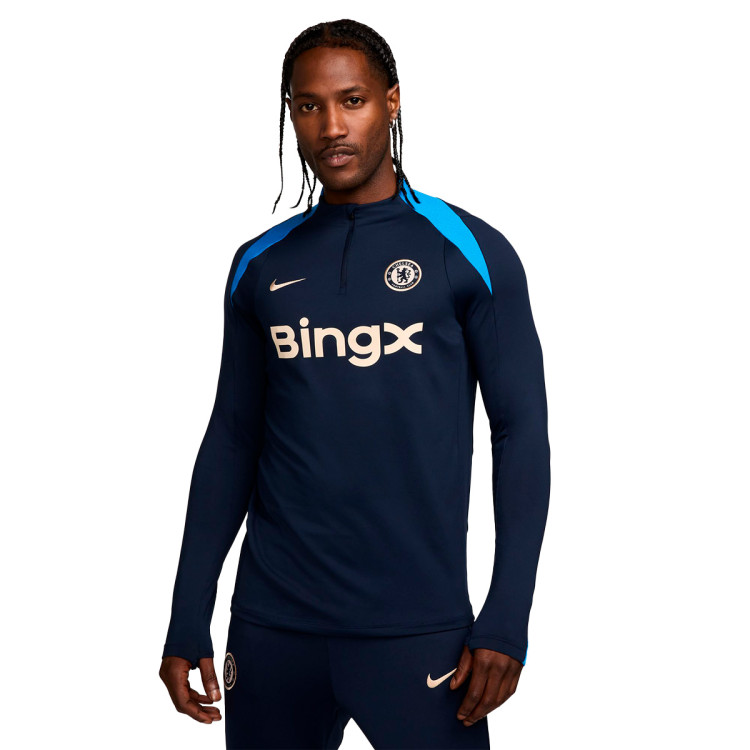 Sweatshirt Nike Chelsea FC 2024-2025 Training Obsidian-Obsidian-Lt