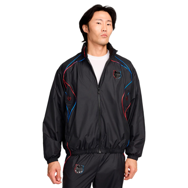 Jacket Nike FC Barcelona 2024-2025 Fanswear Black-Domestic