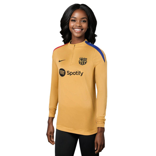 Sweatshirt Nike Womens FC Barcelona Training 2024-2025 Club Gold