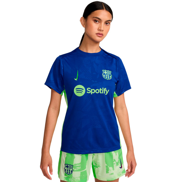 Jersey Nike FC Barcelona Pre-Match 2024-2025 Mujer Old Royal-Old