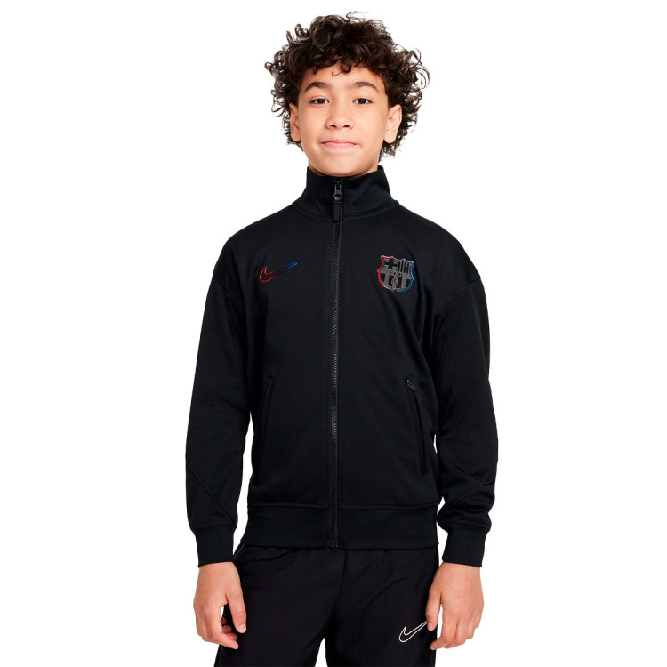 FC Barcelona Nike Boys Blue Training Jacket | Vintage Kids