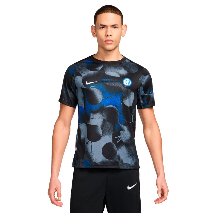 Jersey Nike Inter Milan Pre-Match 2024-2025 Black-Black-Diffused