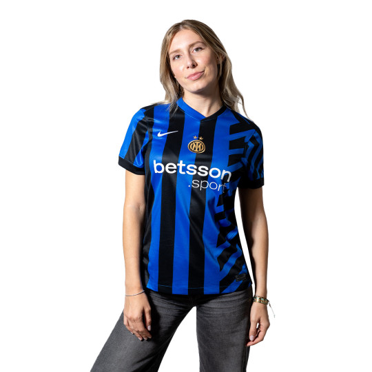 Jersey Nike Womens Inter Milan 2024-2025 Home Lyon Blue-Black