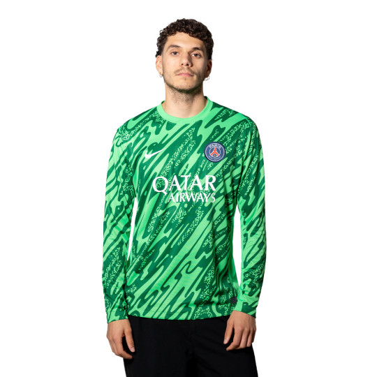 Jersey Nike PSG 2024-2025 Goalkeeper Home Green Spark-Pine Green
