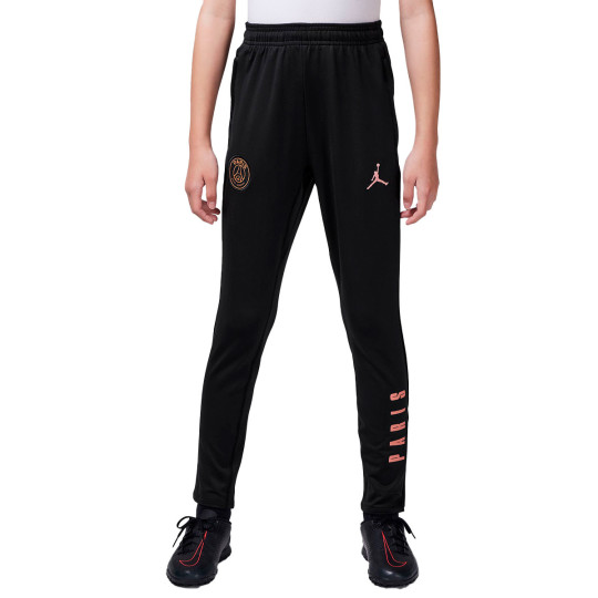 Trousers Nike Kids PSG 2024 2025 Training Black Rust Pink Red Bronze Futbol Emotion