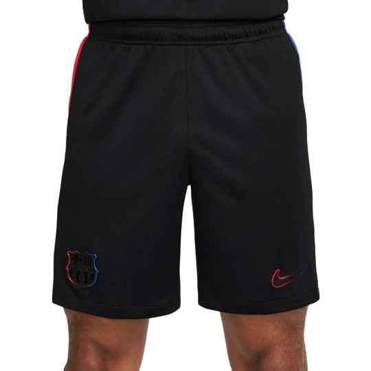 black red nike shorts