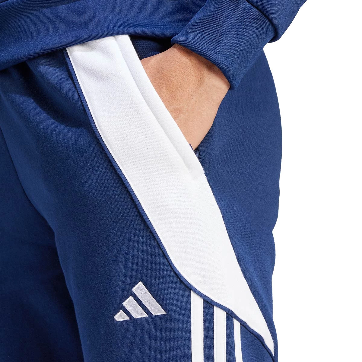 Long pants adidas Tiro 24 Cotton Mujer Team Navy Blue-White - Fútbol Emotion