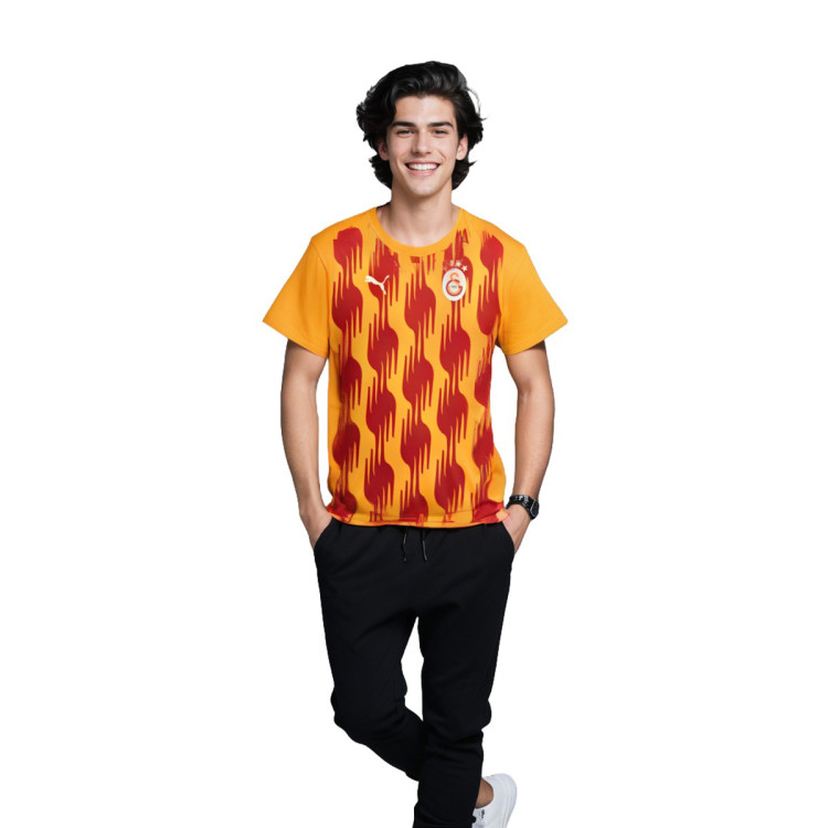 Jersey Puma Galatasaray Pre-Match 2024-2025 Intense Orange-Red