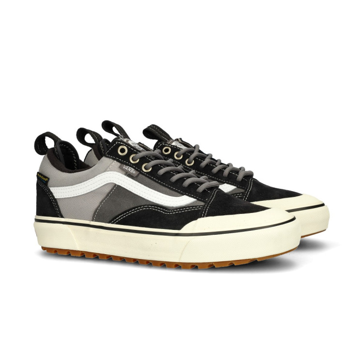 Tenis Vans Old Skool Waterproof Black Pewter White Futbol Emotion