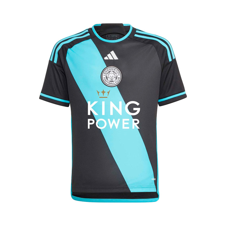 Jersey adidas Leicester City Away Jersey 2023 2024 Black Blue Futbol Emotion