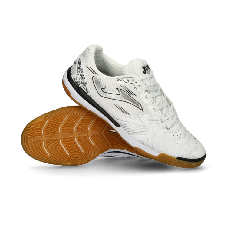 Futsal Shoes Joma Liga White-Golden Fútbol Emotion