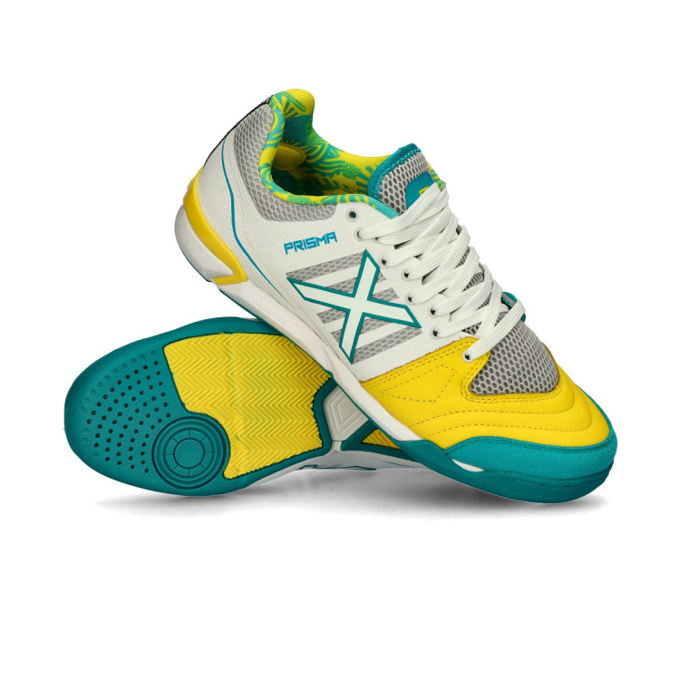 Futsal Shoes Munich Prisma White - Fútbol Emotion