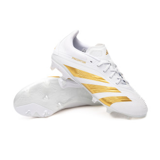Predator Elite L FG Niño White-Gold Met-White