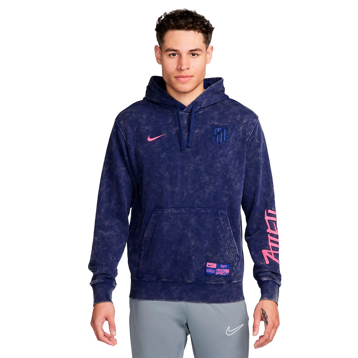 Nike Atletico de Madrid Fanswear 2024 2025 Sweatshirt