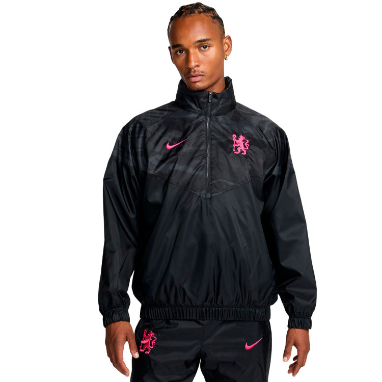 adidas Chelsea FC ウィンドブレーカー　ブラック　XL NEW Youth's Adidas Chelsea FC Premier League Football Club