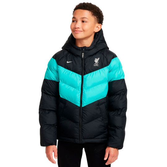 Jacket Nike Kids Liverpool FC 2024-2025 Fanswear Black-Washed Teal
