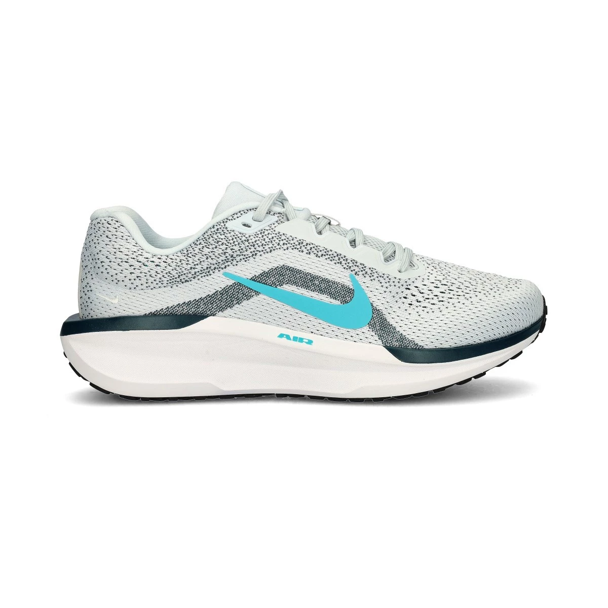 Running shoes Nike Air Winflo 11 Pure Platinum Dusty Cactus Armory Navy Photon Futbol Emotion