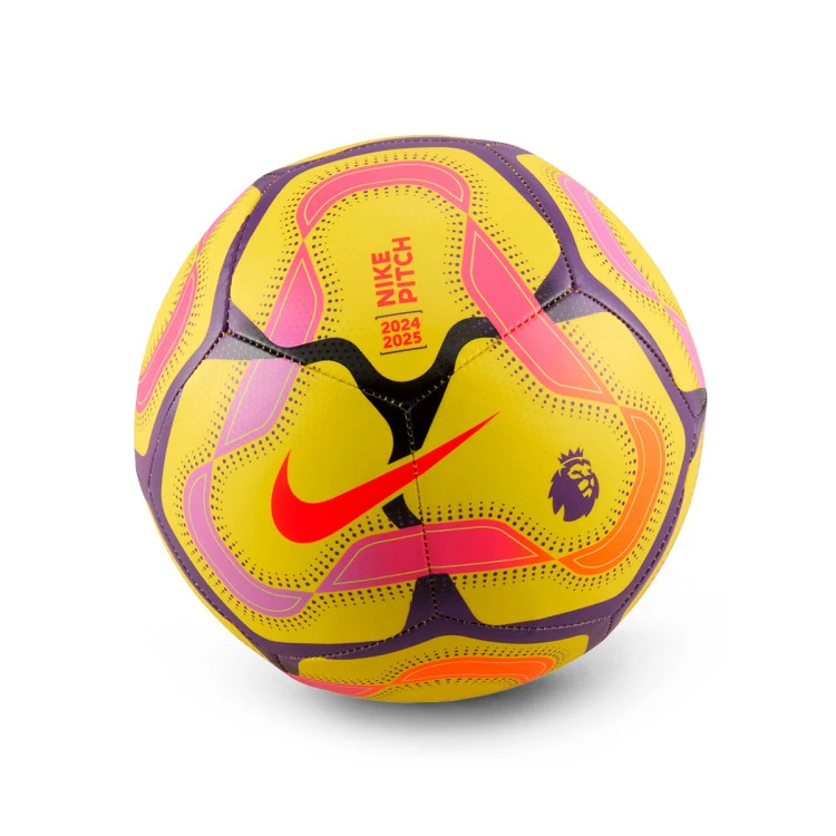 Bal Nike Premier League 2024 2025 Veld Geel Disco Paars Felle Roze 