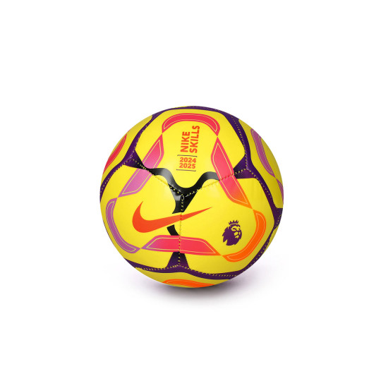 Ball Nike Mini Premier League 20242025 Fähigkeiten GelbDisco Violett
