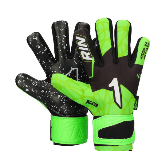 Rinat Xtreme Guard Dominius AXG Pro – Guanto Da Portiere Professionale Nero Taglia 10, Lattice Tedesco Per Erba Naturale - 2
