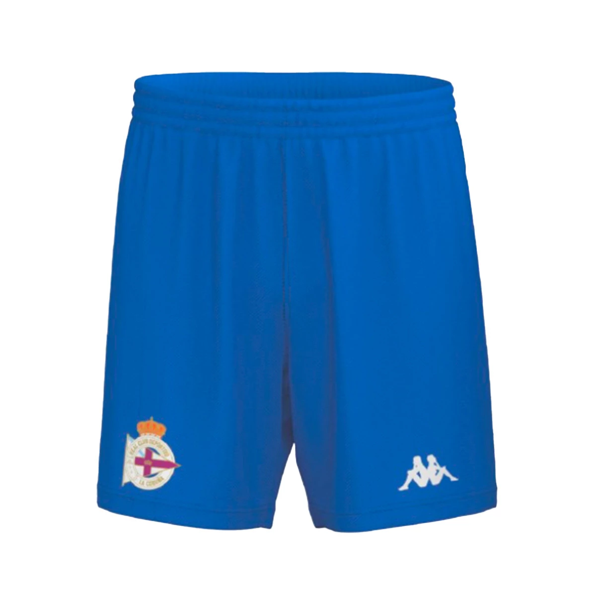 Pantaloncini Kappa Deportivo La Coruna Home 2024 2025 da Bambino Blue Royal Futbol Emotion