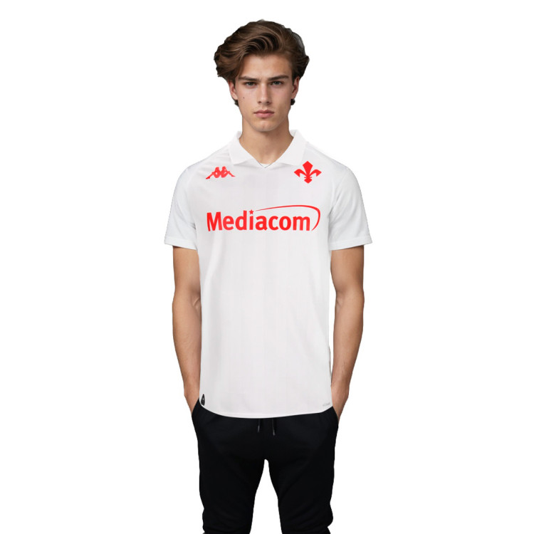 Jersey Kappa Fiorentina Segunda Equipación 2024-2025 White
