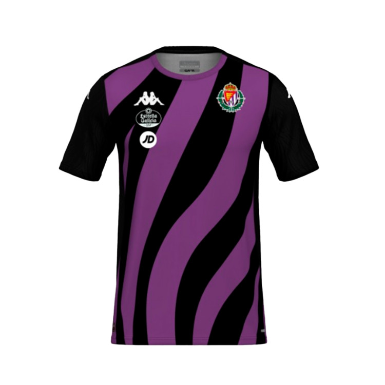 Jersey Kappa Real Valladolid 2024-2025 Pre-Match Black-Bright