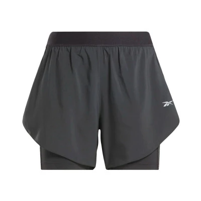 Reebok Pantalón corto Running 2 In 1 Short Mujer — photo 6