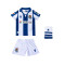 Conjunto Macron Real Sociedad Primera Equipación 2024-2025 Bebé