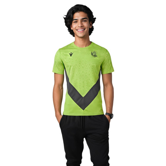 T-Shirt Macron Real Sociedad Training 2024-2025 Green - Fútbol Emotion