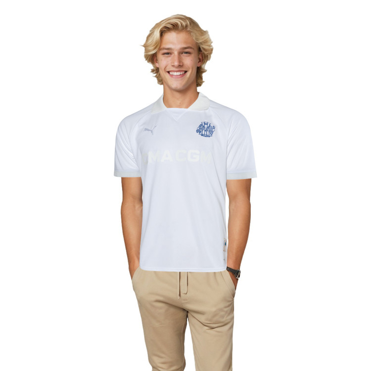T-Shirt Puma Olympique Marsella 2024-2025 Special Edition White