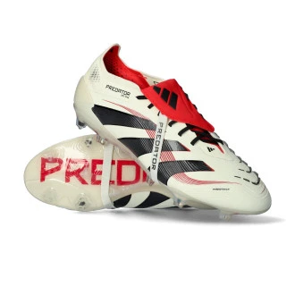 Football Boots Predator Elite FT FG Off White-Core Black-Pure Ruby