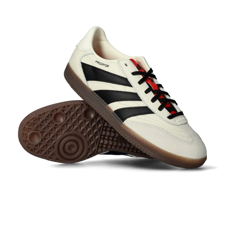 靴 Adidas Predator Freestyle 26cm Futsal Shoes adidas Predator Freestyle Off White-Core Black-Pure